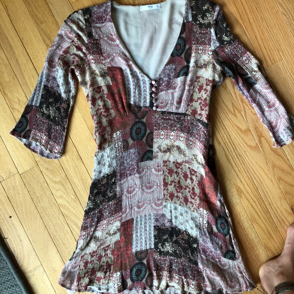 Printed dress - Picture 1 of 4